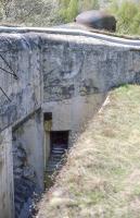 Ligne Maginot - SAINT GOBAIN - (Ouvrage d'infanterie) - Bloc 2
créneau de mortier de 81 et créneau FM de défense du fossé