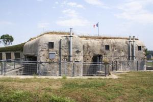 Ligne Maginot - Casemate d'Oberroerdern Sud - Façade arrière