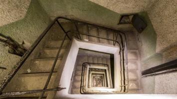 Ligne Maginot - WELSCHHOF - (Ouvrage d'infanterie) - Cage d'escalier du bloc 3