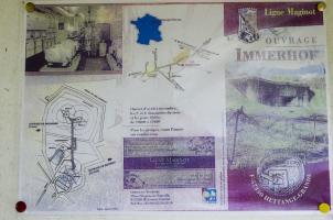 Ligne Maginot - IMMERHOF - A10 - (Ouvrage d'infanterie) - Affiche touristique