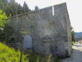 Ligne Maginot - Blockhaus du CHAUFFAUD - Blockhaus situé en bordure de la RN 57 - La Cluse.