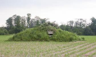 Ligne Maginot - RINKEL'S KUPP (Blockhaus pour arme infanterie) - Vue avant