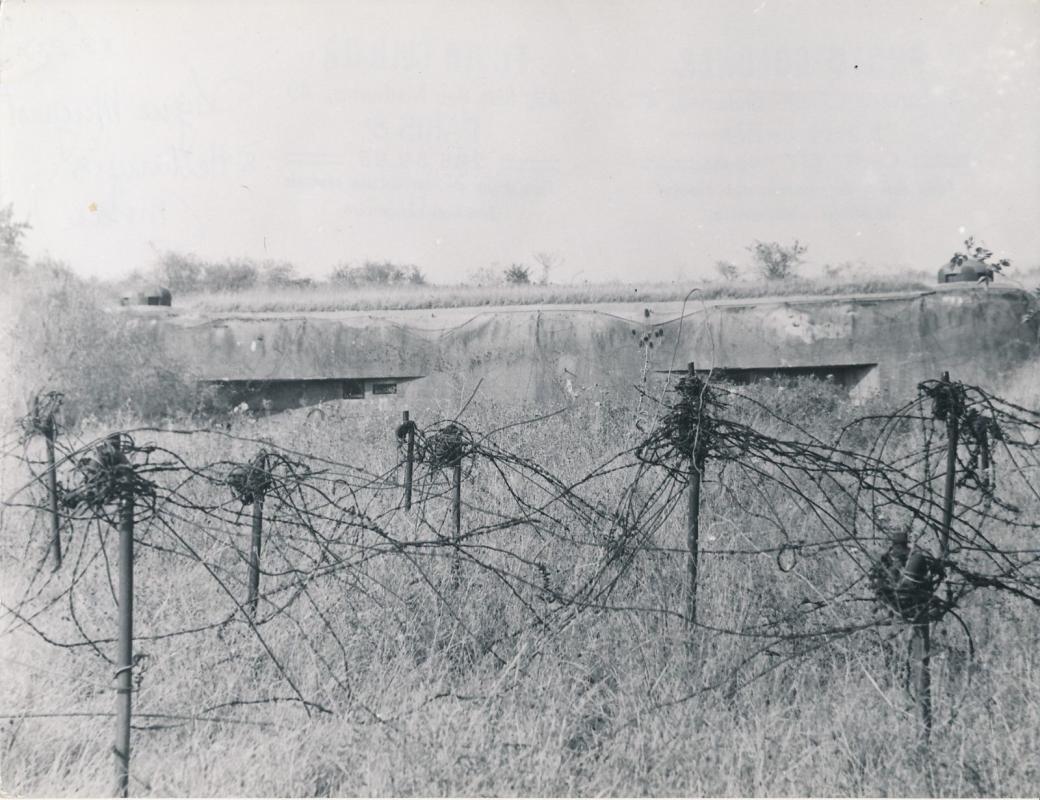 Ligne Maginot - ROUTE DU LUXEMBOURG - X9 - (Abri) - Photo probablement prise dans les années 50