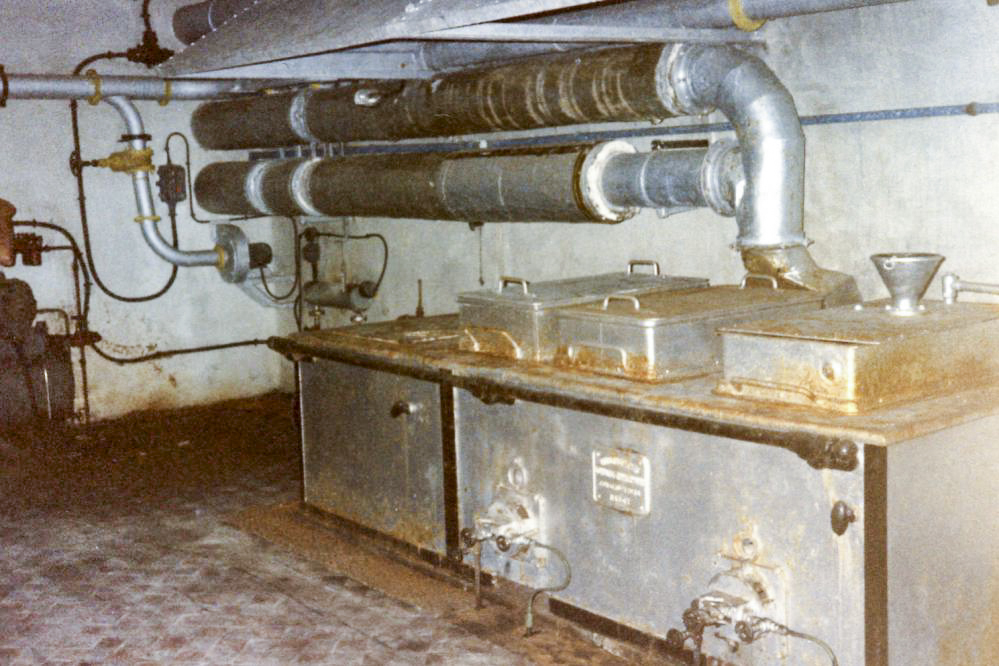 Ligne Maginot - FLAUT - (Ouvrage d'artillerie) - La cuisine
Début des années 80