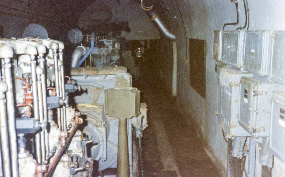 Ligne Maginot - FLAUT - (Ouvrage d'artillerie) - Usine électrique
Début des années 80