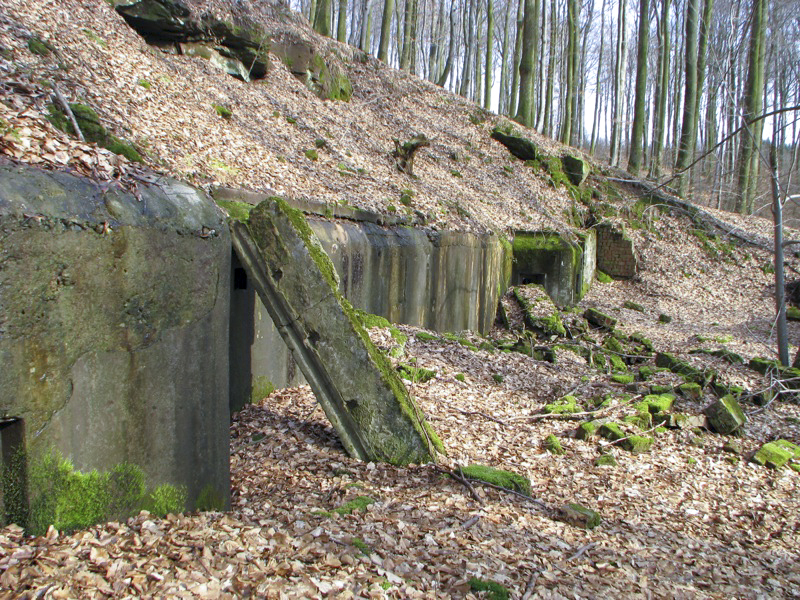 Ligne Maginot - SCHIMBERG (SOUS-SECTEUR BITCHE - 37° RIF) - (PC de Sous-Secteur) - Vue générale extérieure