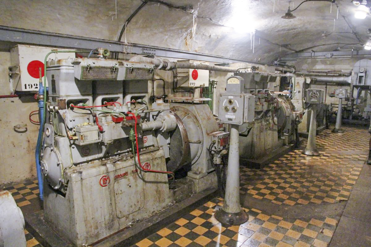 Ligne Maginot - ROCHE LA CROIX (RLC) - (Ouvrage d'artillerie) - Usine électrique