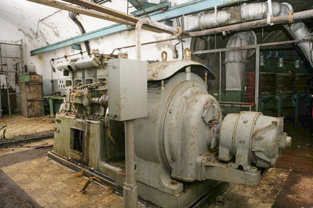 Ligne Maginot - LAVOIR - (Ouvrage d'artillerie) - L'usine électrique