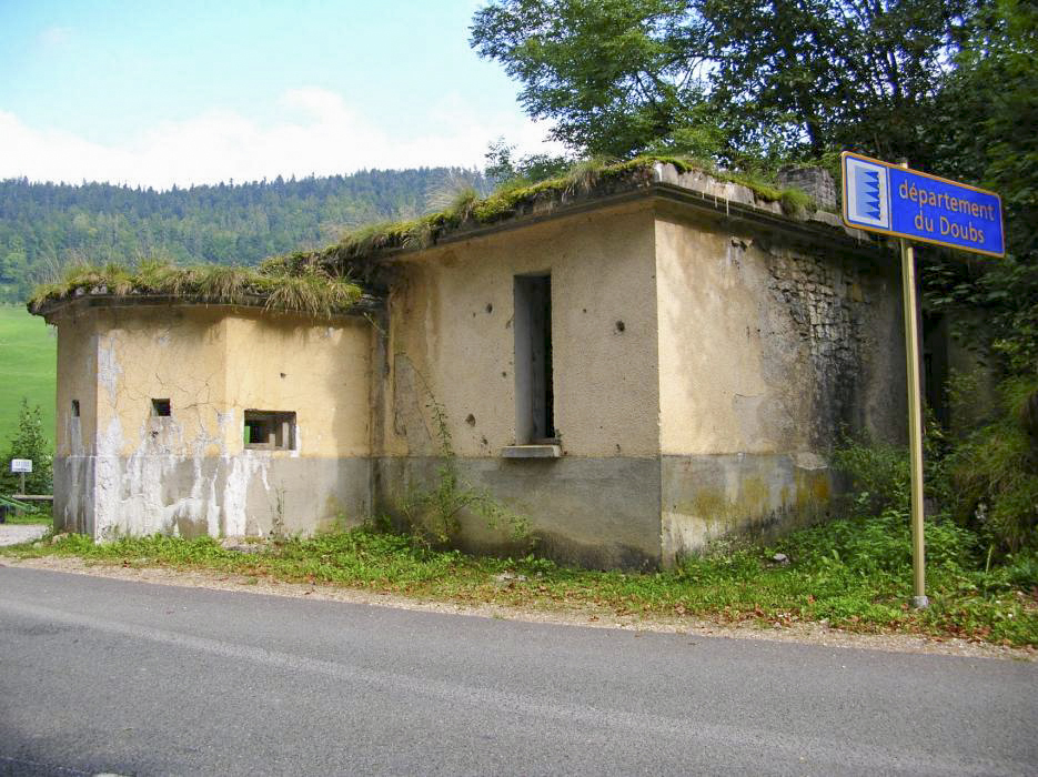 Ligne Maginot - Blockhaus du Pont de Biaufond - Vue du blockhaus