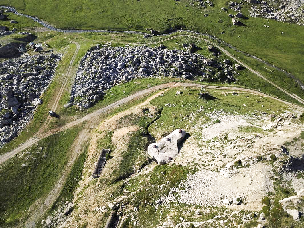 Ligne Maginot - PAS DU ROC - (Ouvrage d'artillerie) - Bloc 1
