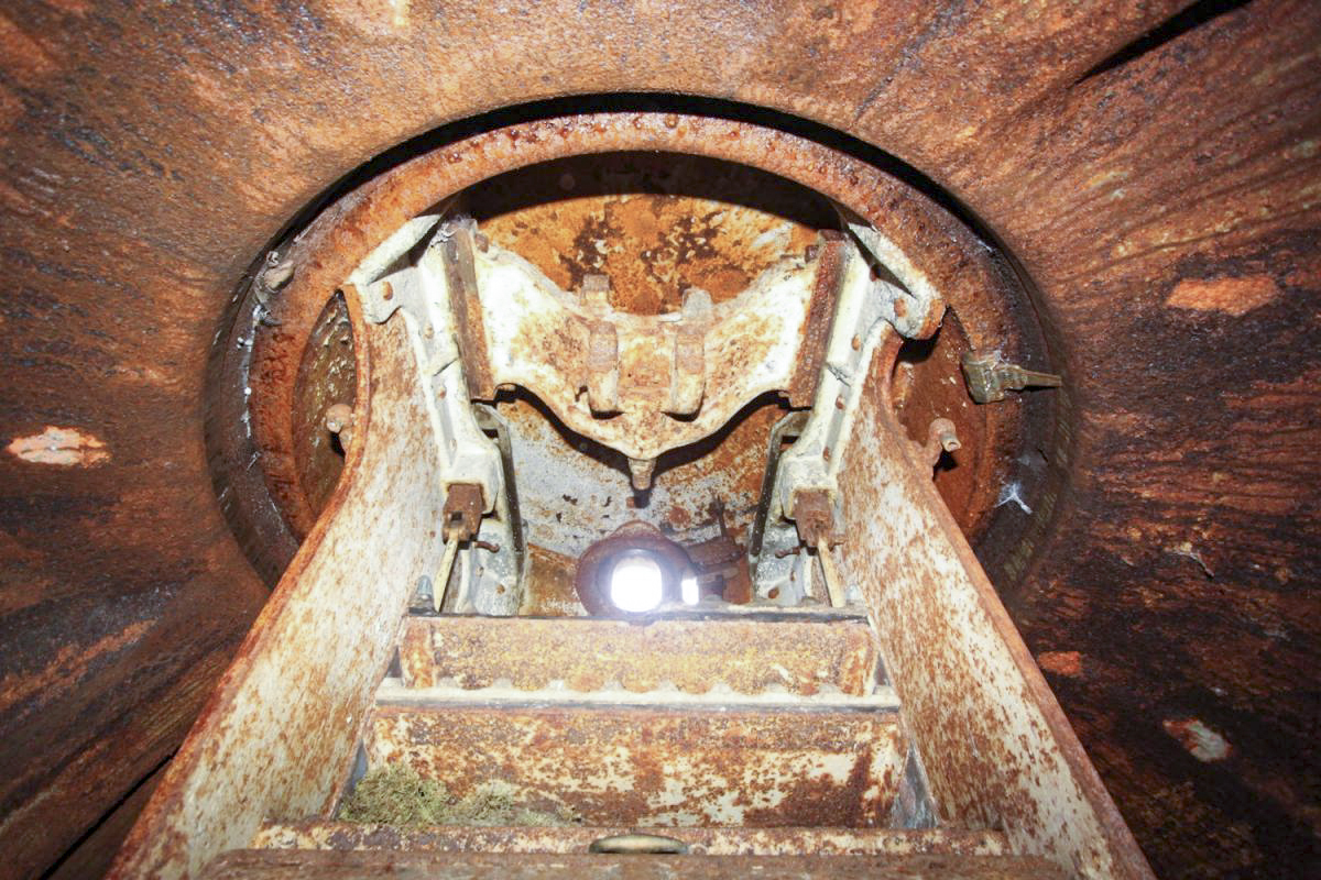 Ligne Maginot - FORT DE MUTZIG - BATTERIE 2 - Fort Ouest
Tourelle de 5,3