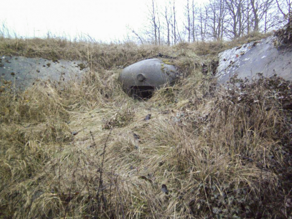 Ligne Maginot - BOIS de HOFFEN Ouest ( Casemate d'infanterie ) - La cloche pour jumelage de mitrailleuses Reibel MAC 31
