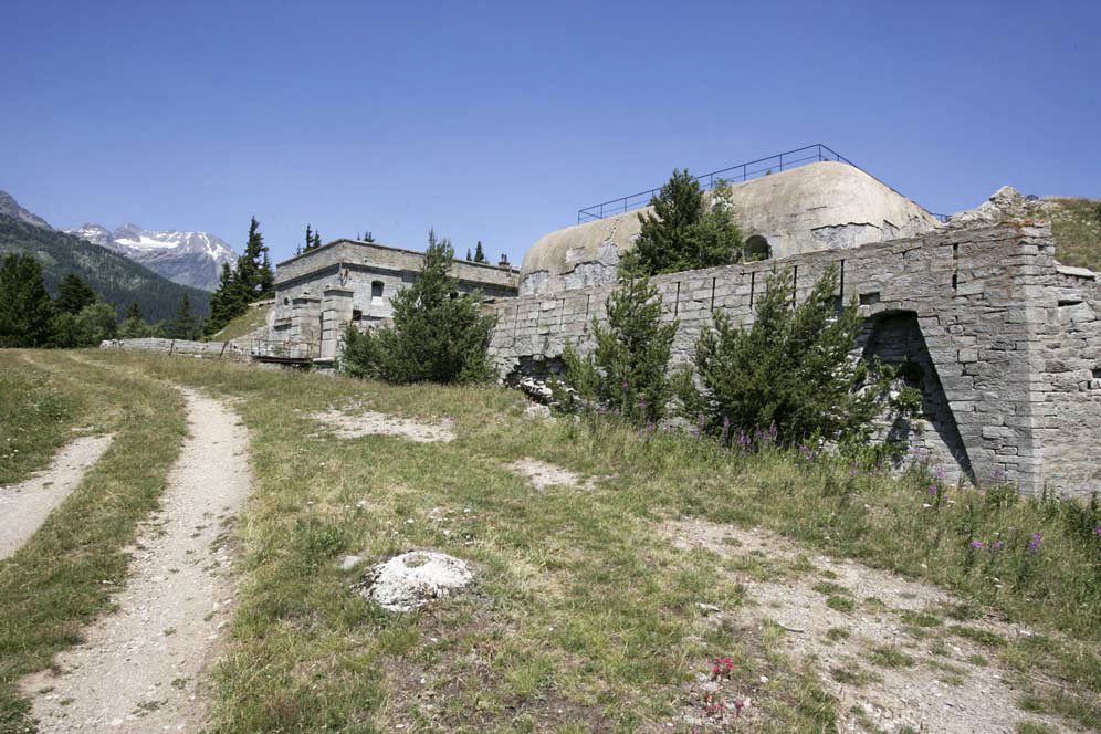 Ligne Maginot - Fort du Sapey - Vue de l'entrée du fort