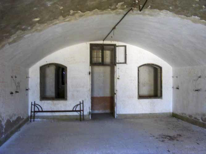 Ligne Maginot - Fort du Sapey - Chambre de troupe de la caserne centrale