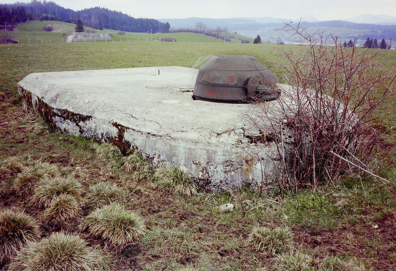Ligne Maginot - REMORAY - TD380 - (Cuve pour arme d'infanterie) - Photo 1991