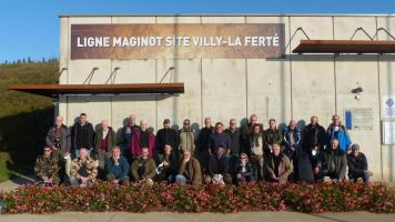 Ligne Maginot - Villy-la-Ferté 2020 - Une partie du groupe lors de la sortie organisée dans le secteur de Montmédy en 2020