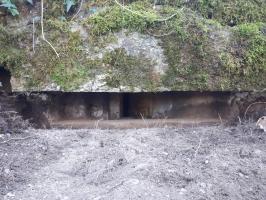 Ligne Maginot - WALDHOF Ouest ( Blockhaus pour arme infanterie ) - Détail du créneau droit