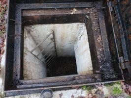 Ligne Maginot - C1 - (Chambre de coupure) - Le puits d'accès