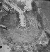 Ligne Maginot - BILLIG - A18 - (Ouvrage d'artillerie) - Entrée Mixte
Noter les bâtiments du casernement léger sur la droite.

Vue aérienne prise le 04/03/40 lors d'une mission de reconnaissance d'un appareil du GAO 2/514. 
Observateur Aspt Chmilewsky - Pilote Chef Reinhart