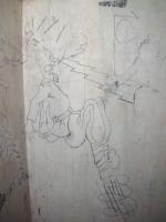 Ligne Maginot - SCHOENENBOURG - (Ouvrage d'artillerie) - Peintures murales et graffitis dans les locaux de l'ouvrage