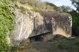 Ligne Maginot - Observatoire d'artillerie de HETTANGE - Après merlonnage, l'efficacité reste à démontrer