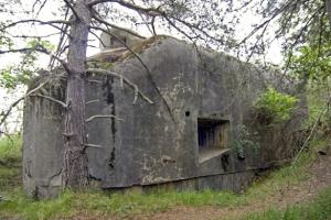 Ligne Maginot - Ouvrage d'artillerie du MONTE-GROSSO - Bloc 8