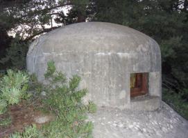 Ligne Maginot - MONTE GROSSO (MG) - E02 ( Ouvrage d'artillerie ) - La cloche GFM reconstruite du bloc 8