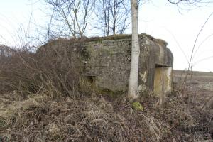 Ligne Maginot - HECKENMUEHLE OUEST - (Blockhaus pour arme infanterie) - Créneau de défense rapprochée et entrée