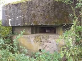 Ligne Maginot - KOHLFELD - (Blockhaus pour canon) - Créneau AC 25