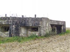 Ligne Maginot - WASSERFURSCH - (Casemate d'infanterie) - La façade de tir et l'entrée