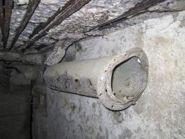 Ligne Maginot - KUBELMUEHLE 2 (AVANT POSTE) - (Blockhaus pour canon) - Conduit de ventilation de la chambre de tir AC 47