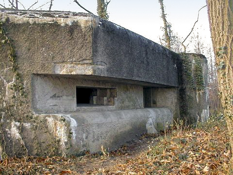 Ligne Maginot - SCHERHOL 2 - (Blockhaus pour arme infanterie) - Vue extérieure