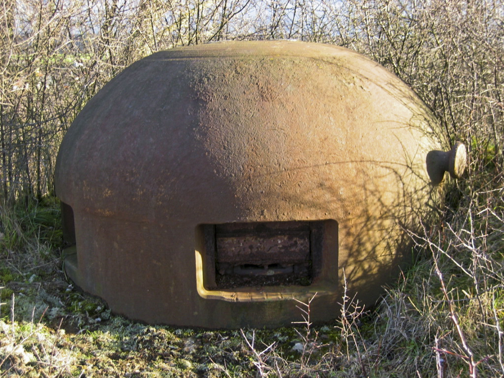 Ligne Maginot - HETTANGE GRANDE - O9 - (Observatoire d'artillerie) - Vue extérieure de la cloche GFM de l'observatoire