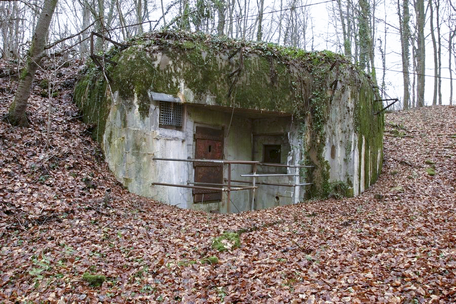 Ligne Maginot - BOIS d'ESCHERANGE - X3 (Quartier Kanfen - I/169°RIF) ( Abri ) - Le coffre d'entrée droite