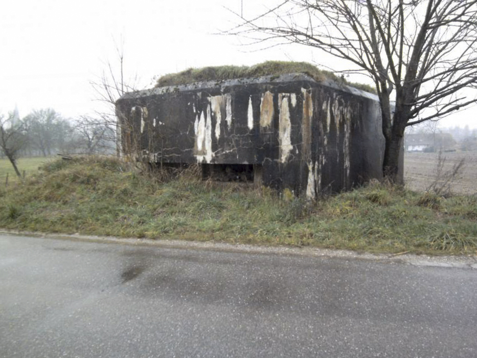 Ligne Maginot - HUNSPACH 2 ( Blockhaus pour canon ) - Vue générale
