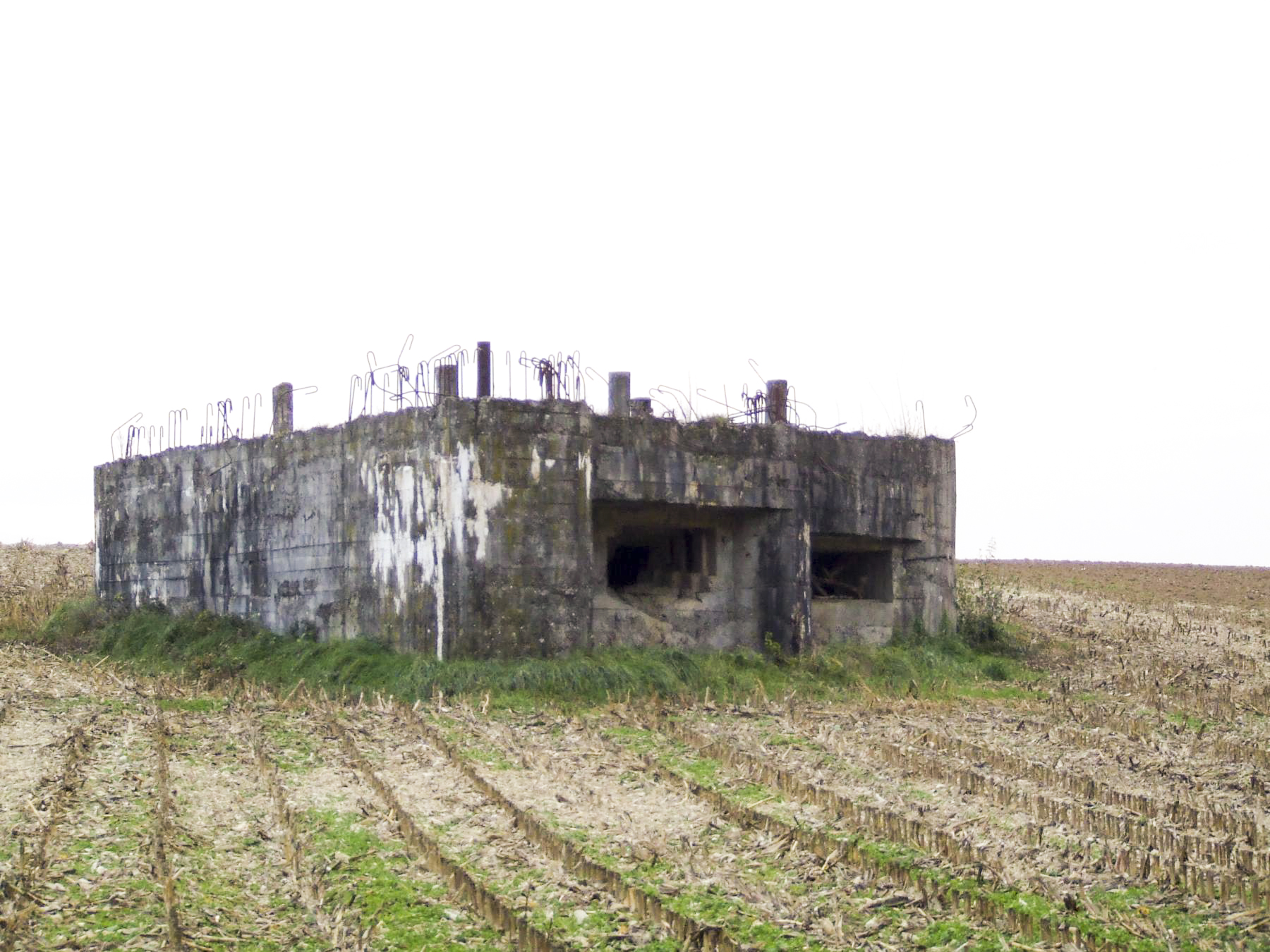 Ligne Maginot - WASSERFURSCH - (Casemate d'infanterie) - La casemate est inachevée