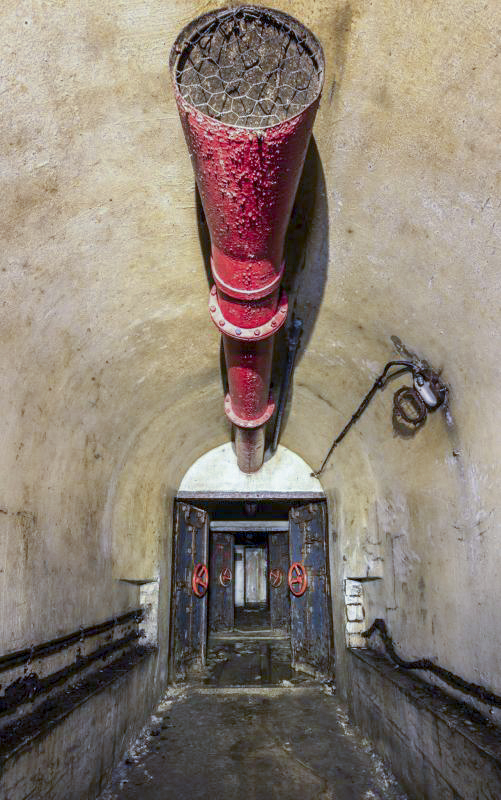 Ligne Maginot - Ouvrage de COUME ANNEXE sud - A32 - Sas donnant accès à l'un des blocs