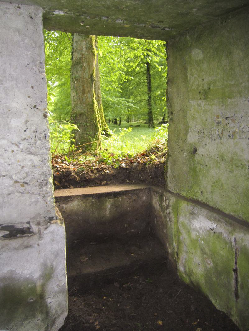 Ligne Maginot - BOIS DE RITTERSHOFFEN e - (Blockhaus pour arme infanterie) - Vue interne sur l'entrée