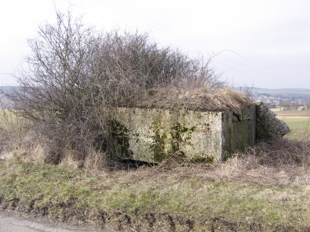 Ligne Maginot - FIRST 6 (Blockhaus pour canon) - Façade arrière