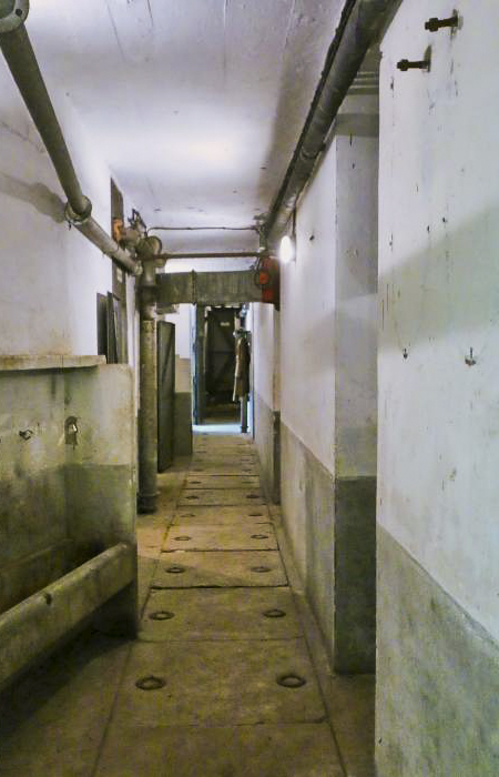 Ligne Maginot - Abri du HEIDENBUCKEL - Le couloir principal