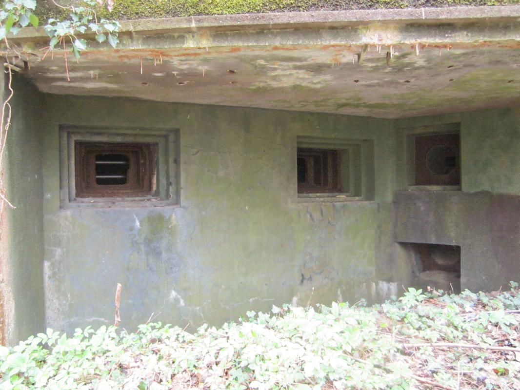 Ligne Maginot - KOENIGSBRUCK SUD - (Casemate d'infanterie) - Les créneaux de la chambre de tir