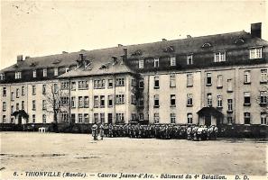 Ligne Maginot - QUARTIER JEANNE D'ARC - (Camp de sureté) - THIONVILLE Caserne Jeanne d'Arc
Bâtiment du 4° Bataillon