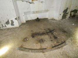 Ligne Maginot - FLAUT - (Ouvrage d'artillerie) - Bloc 2
Socle pour le mortier
