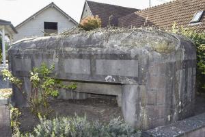 Ligne Maginot - SELTZ 8 (Pont de la Sauer) (Blockhaus pour canon) - Créneau pour canon