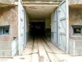 Ligne Maginot - SIMSERHOF - (Ouvrage d'artillerie) - Entrée des munitions
