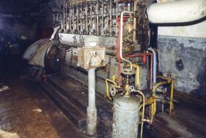 Ligne Maginot - LATIREMONT - A3 - (Ouvrage d'artillerie) - Usine electrique
L'un des moteurs SGCM
