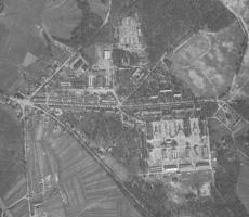 Ligne Maginot - OBERHOFFEN-sur-MODER (Camp de sureté) - Les ruines du camp en 1945