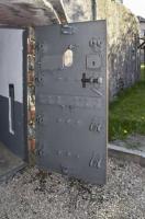 Ligne Maginot - 16/3 - KILSTETT (Casemate d'infanterie - double) - Porte blindée en cours de restauration