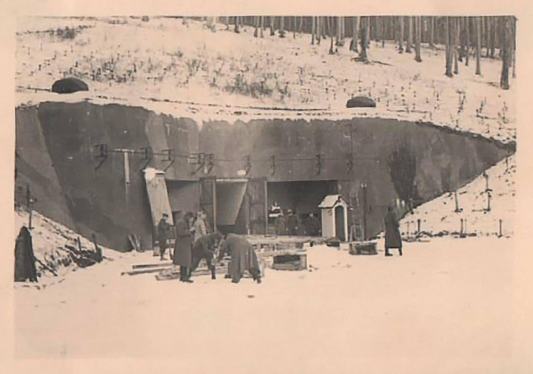 Ligne Maginot - SIMSERHOF - (Ouvrage d'artillerie) - L'entrée munitions de l'ouvrage 