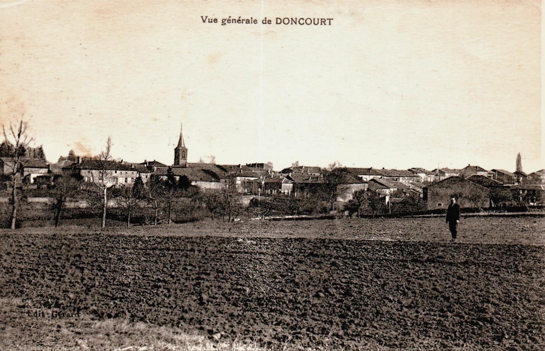 Ligne Maginot - DONCOURT - (Camp de sureté) - Vue générale de Doncourt